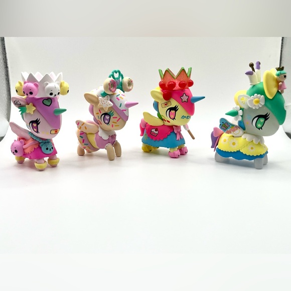 Tokidoki Harajuku Princess Unicorno Complete Set With Chaser - Picture 3 of 12